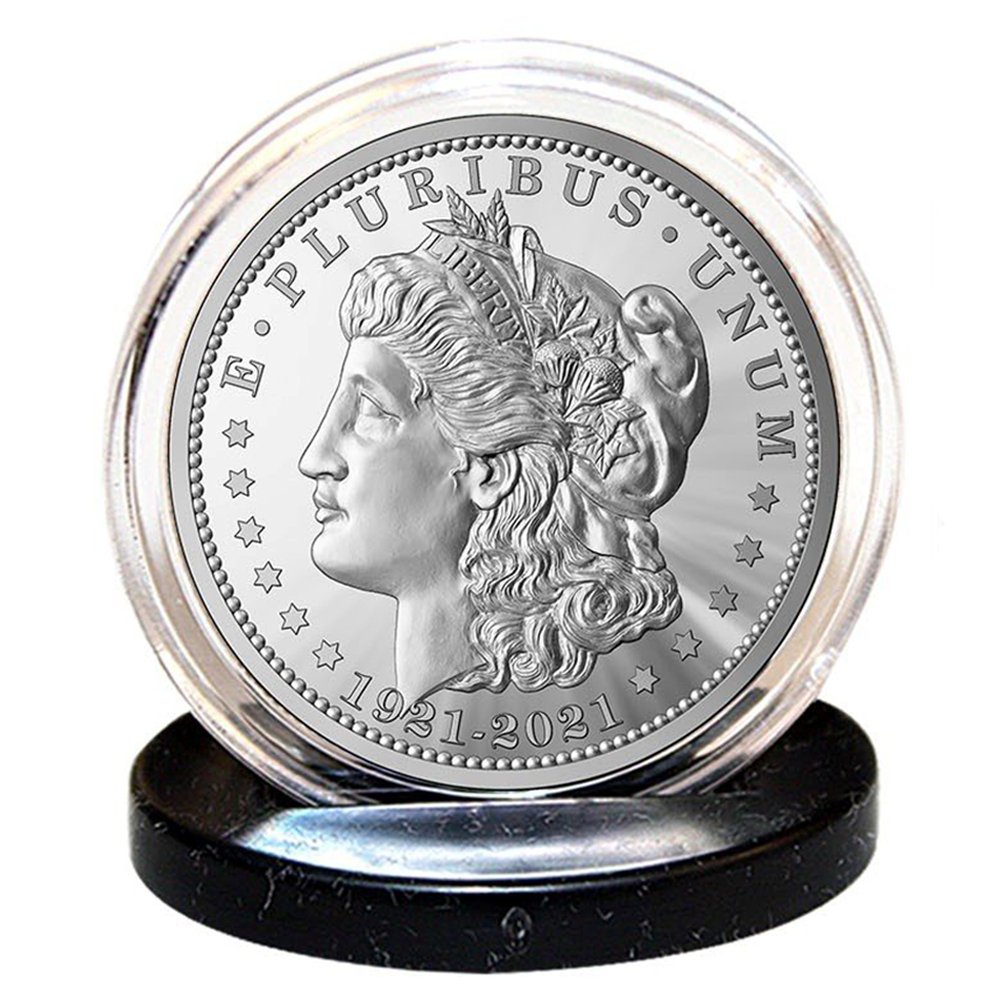 100th Anniversary Last Year 1921-2021‘‘Morgan Dollar’’ 1-Ounce Tribute