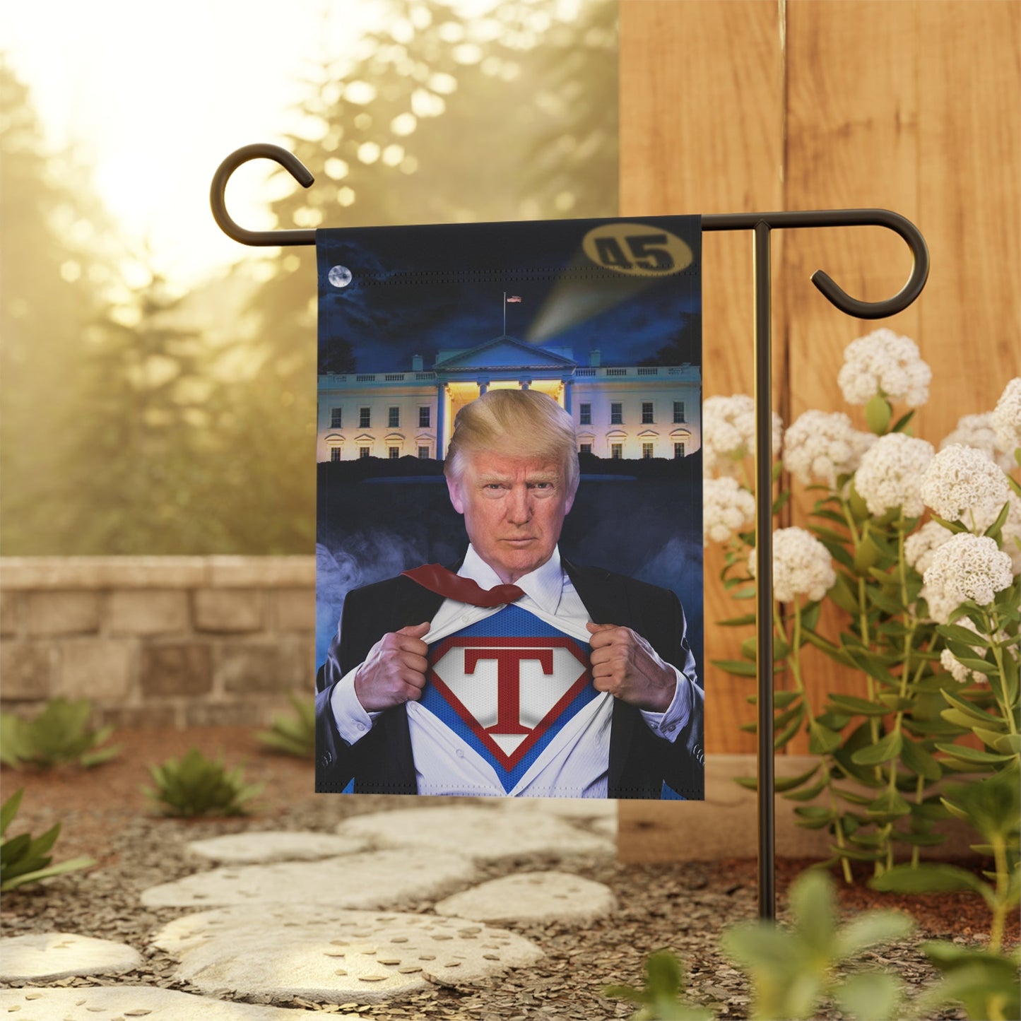 Super Trump Garden & House Banner