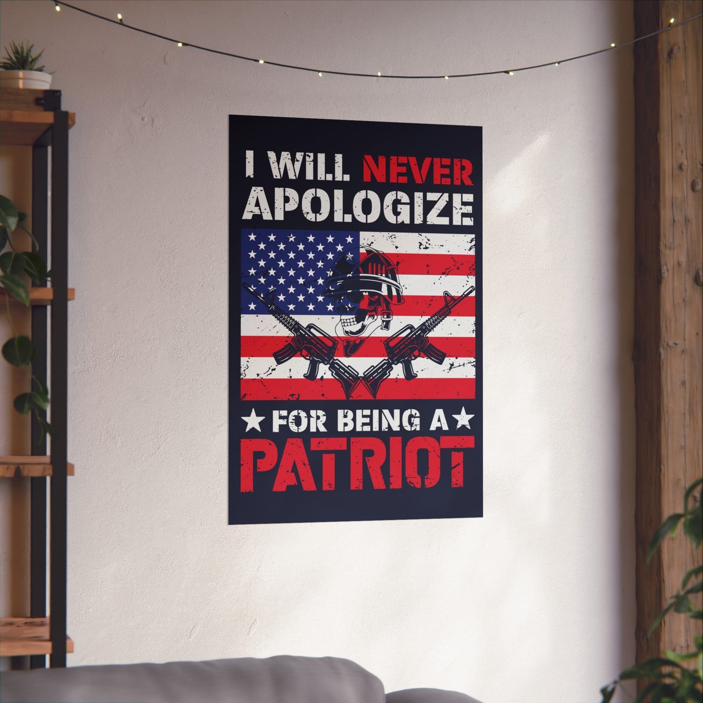 I Will Never Apologize Poster