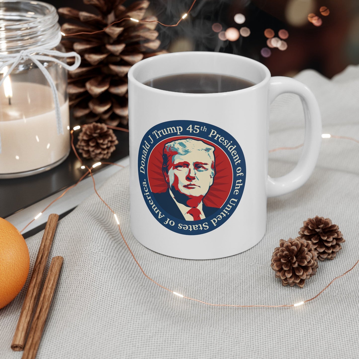 Trump 45th President Mug