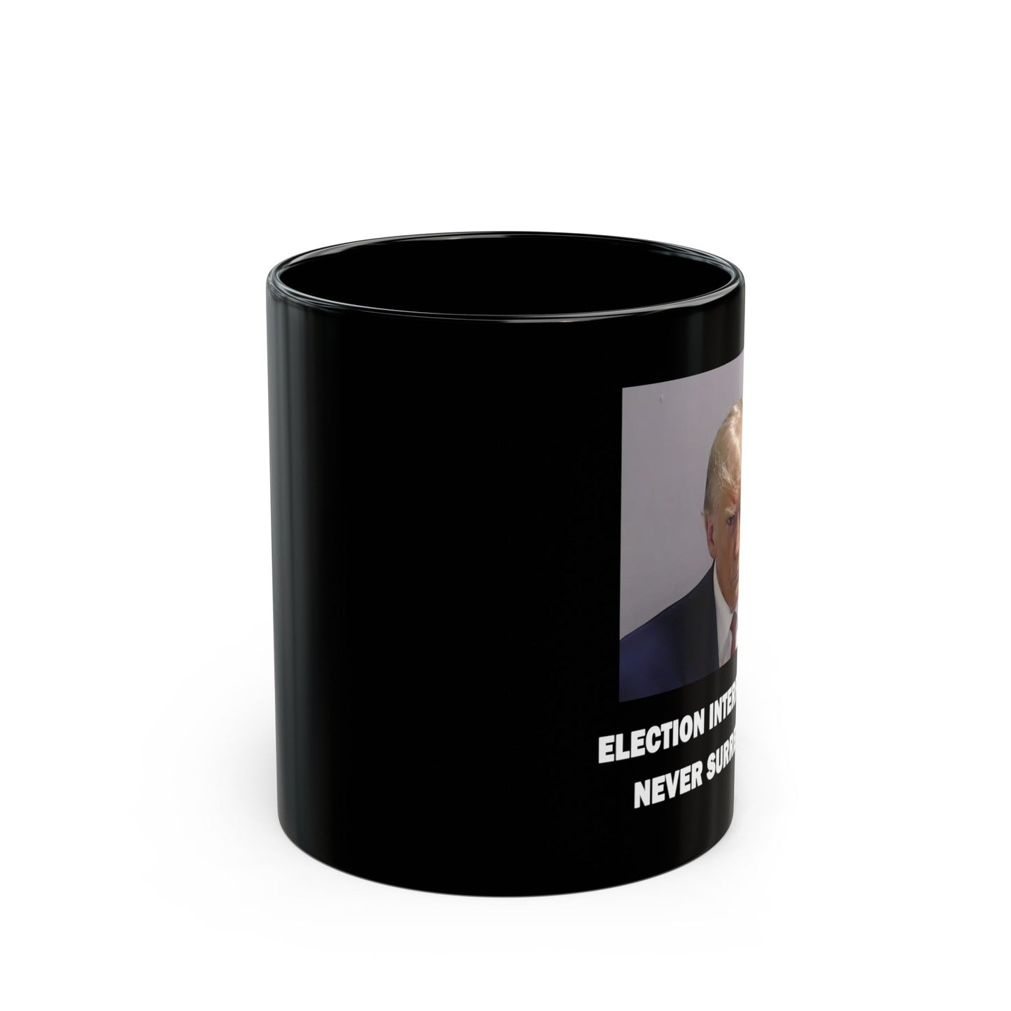 Trump Mugshot Mug Black