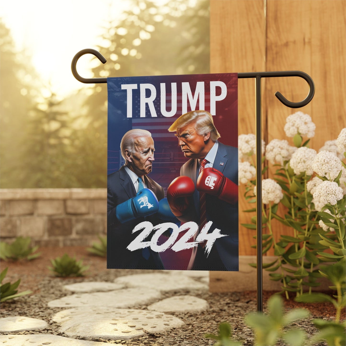 Trump 2024 Boxing Garden & House Banner