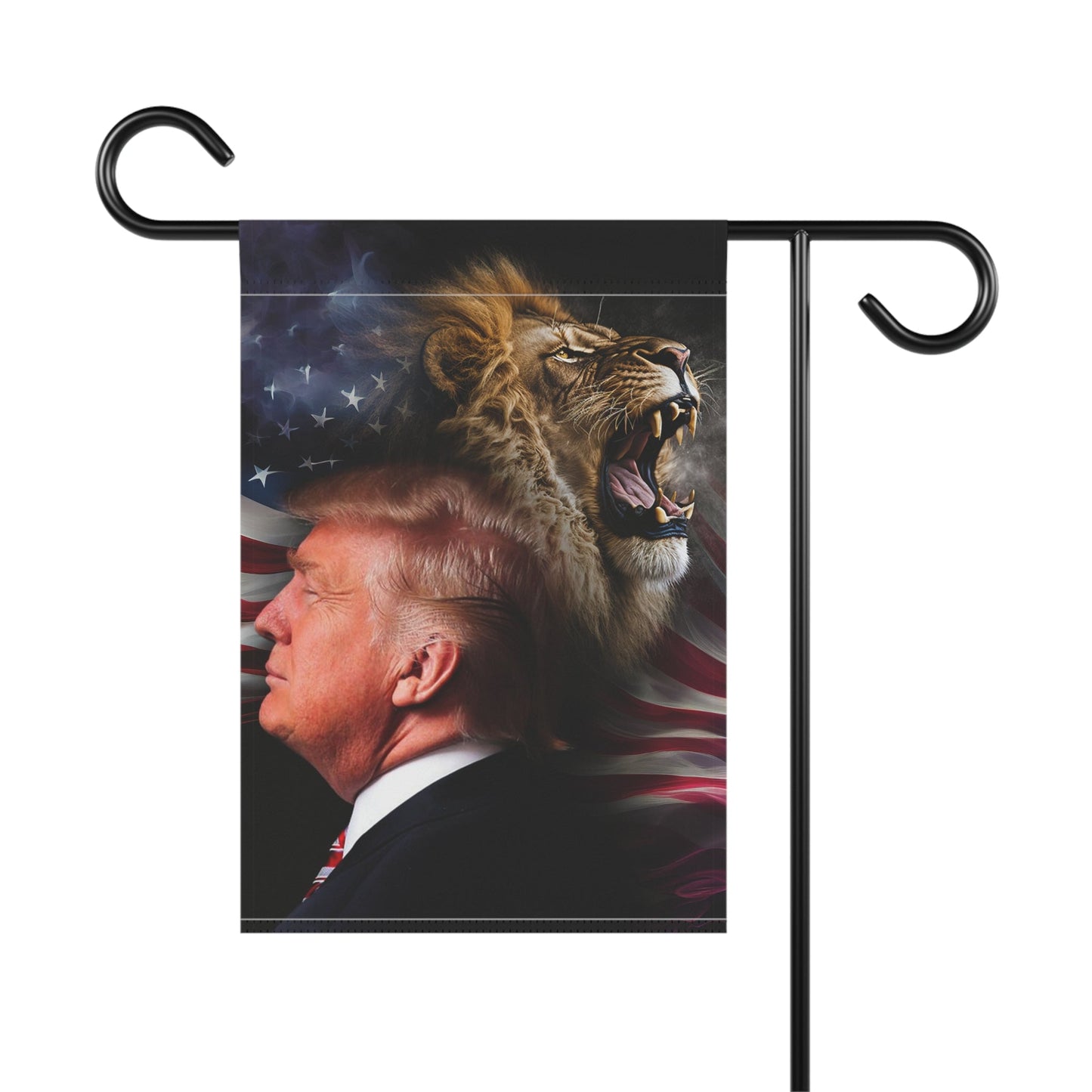 Trump Lion Garden & House Banner