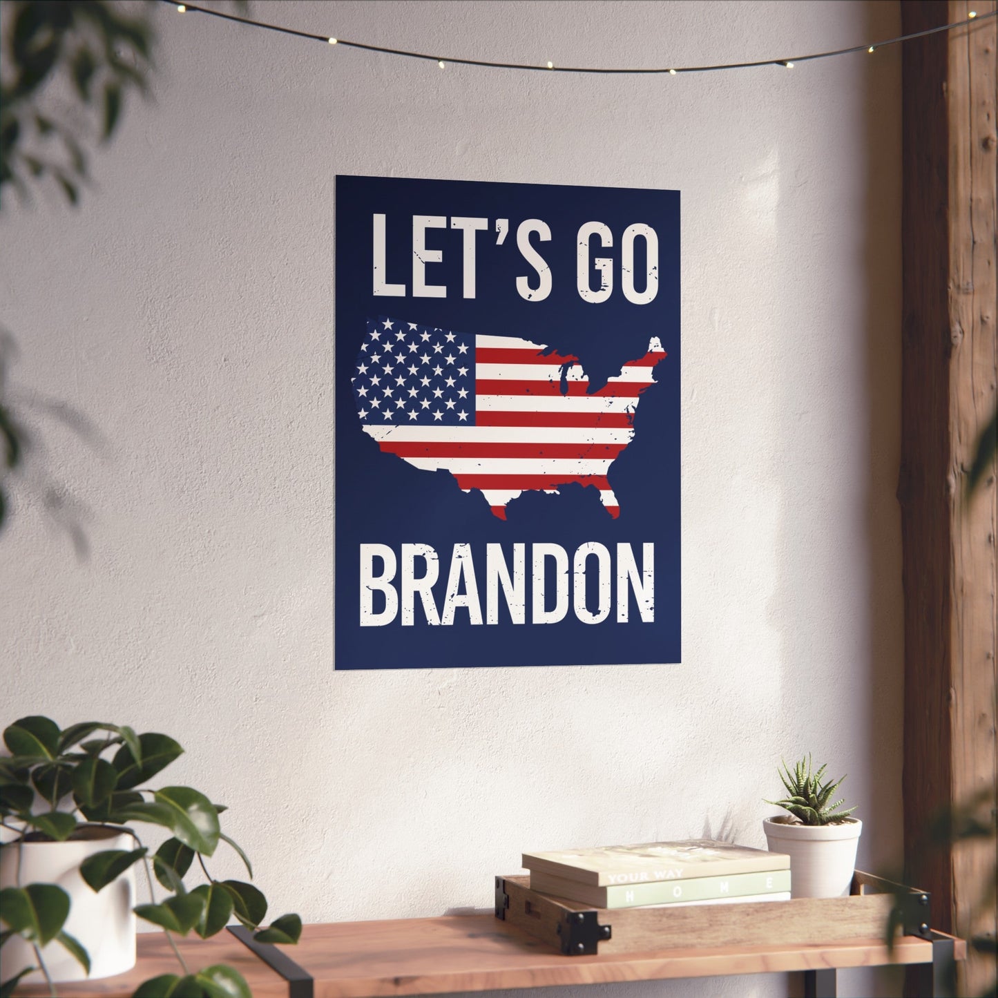 Let's Go Brandon Poster