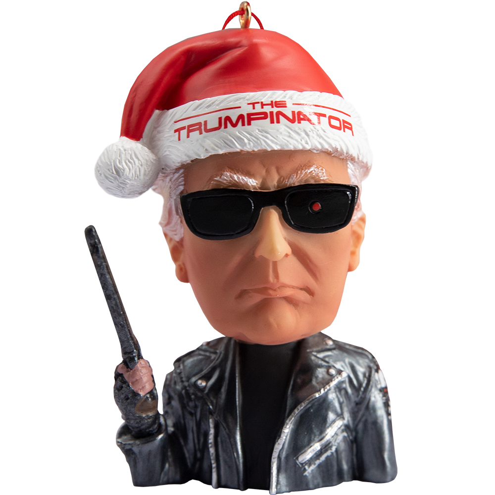 The Trumpinator Christmas Ornament