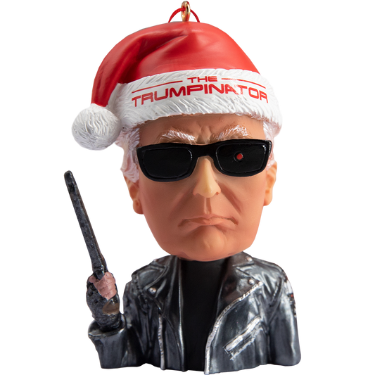 The Trumpinator Christmas Ornament