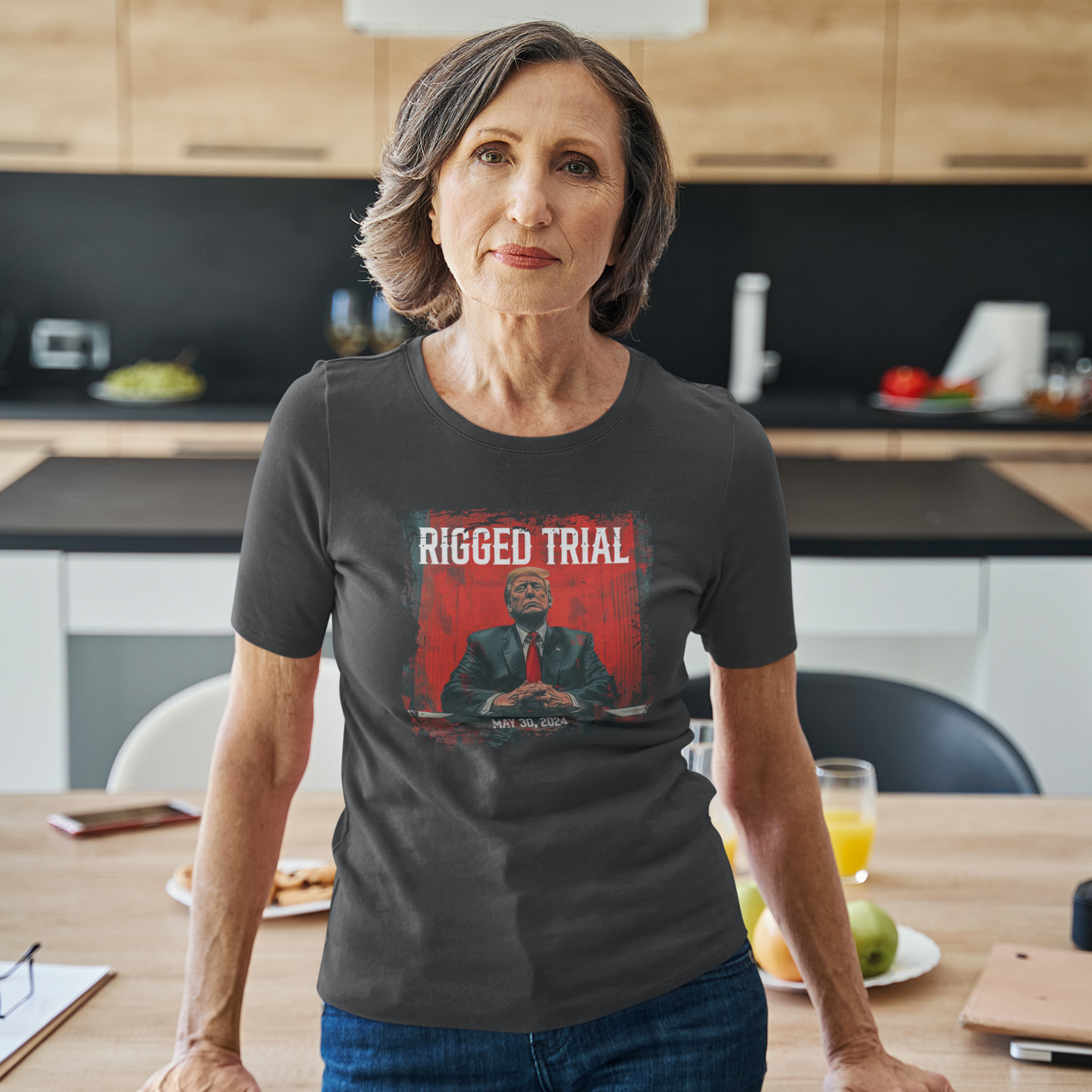 Trump Rigged Trial Shirt