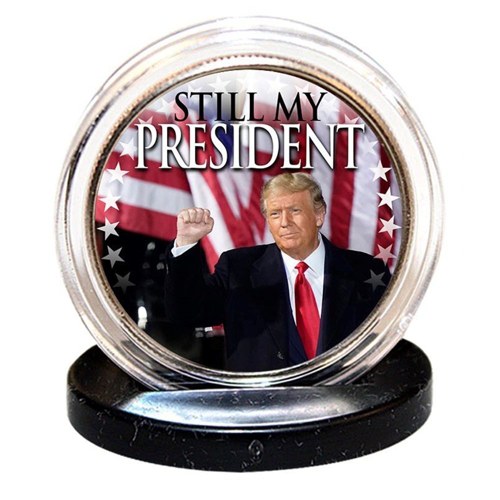 Donald Trump - "Still My President" - Authentic U.S. JFK Half Dollar