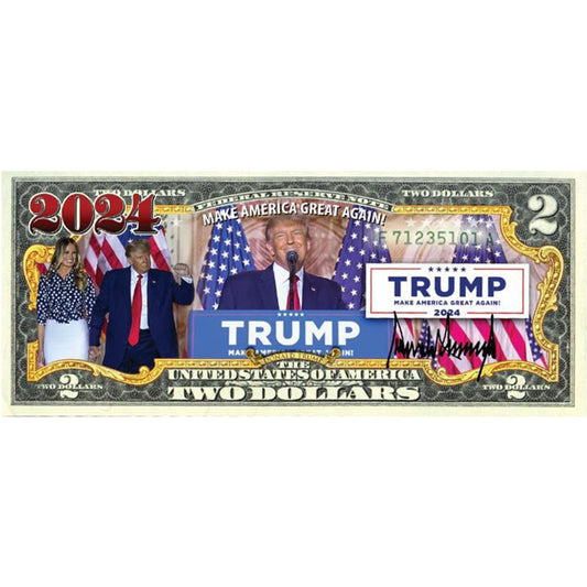 MAGA 2024 - Genuine Legal Tender U.S. $2 Bill