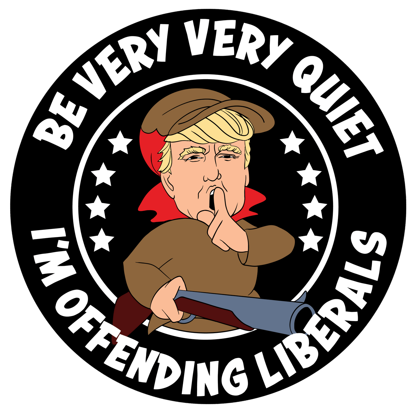 Offending Liberals Decal