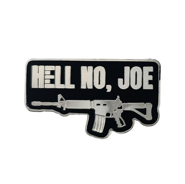 Hell No Joe Lapel Pin