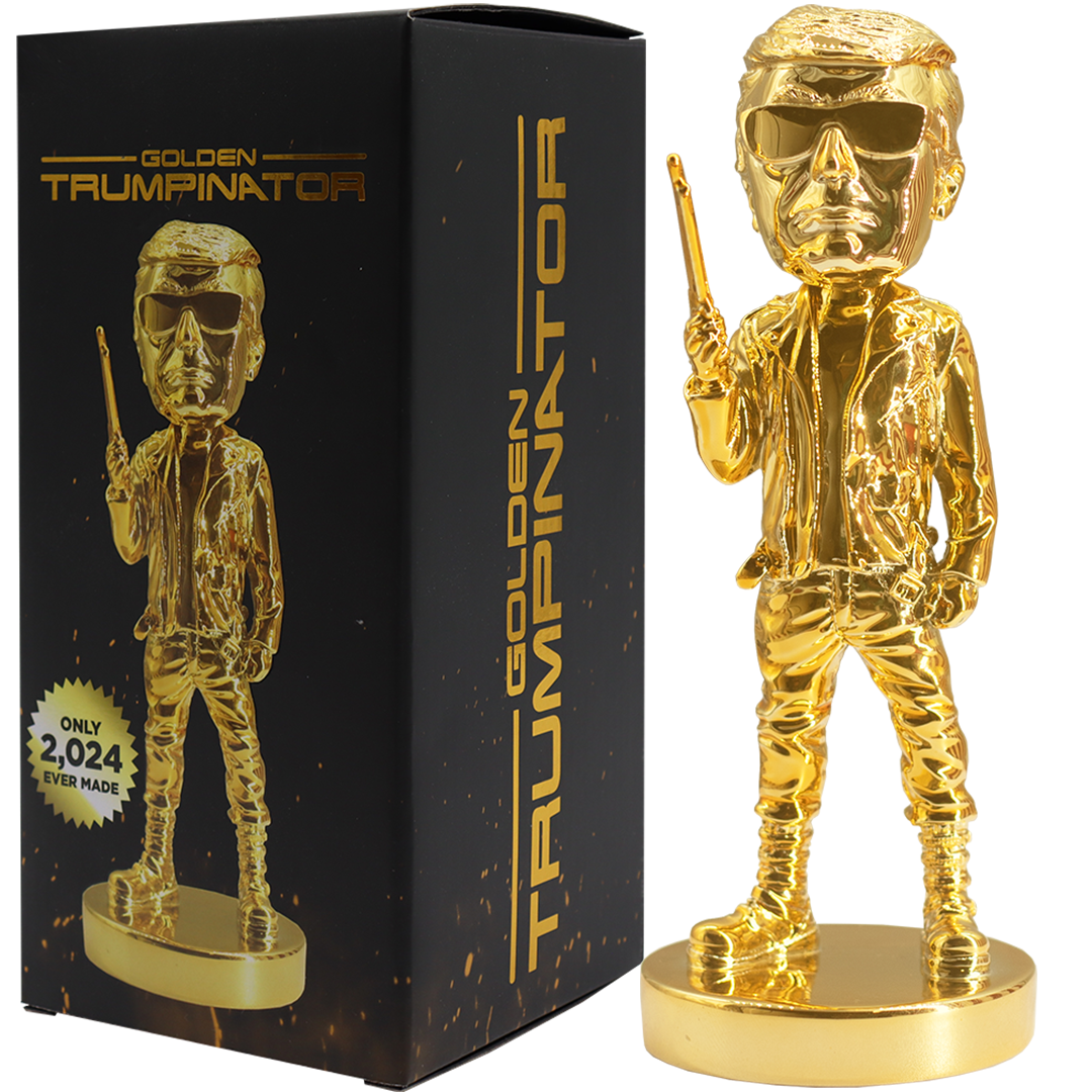 Gold Trumpinator Bobblehead (Limited Run of 2024 Units)