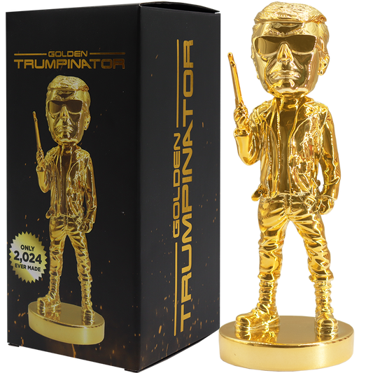 Gold Trumpinator Bobblehead (Limited Run of 2024 Units)