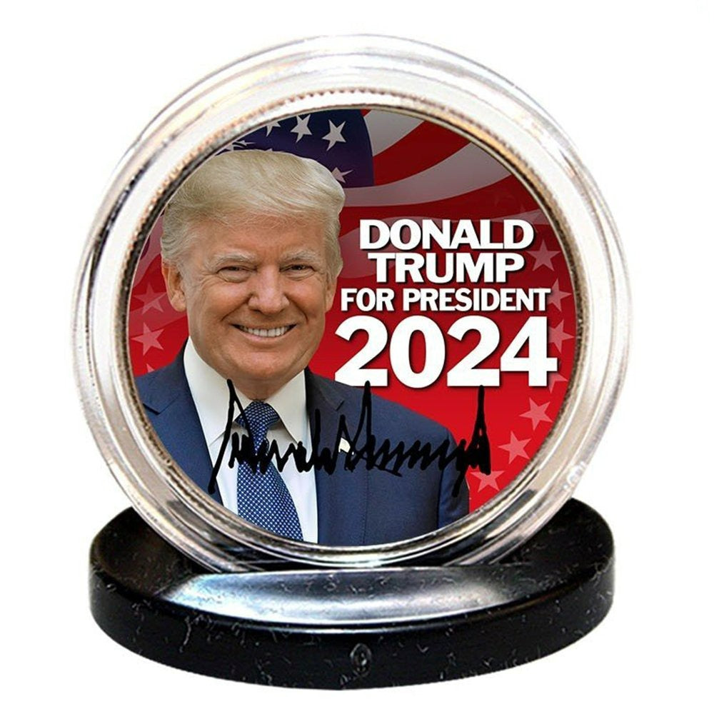 Trump 2024 - Authentic JFK Half Dollar