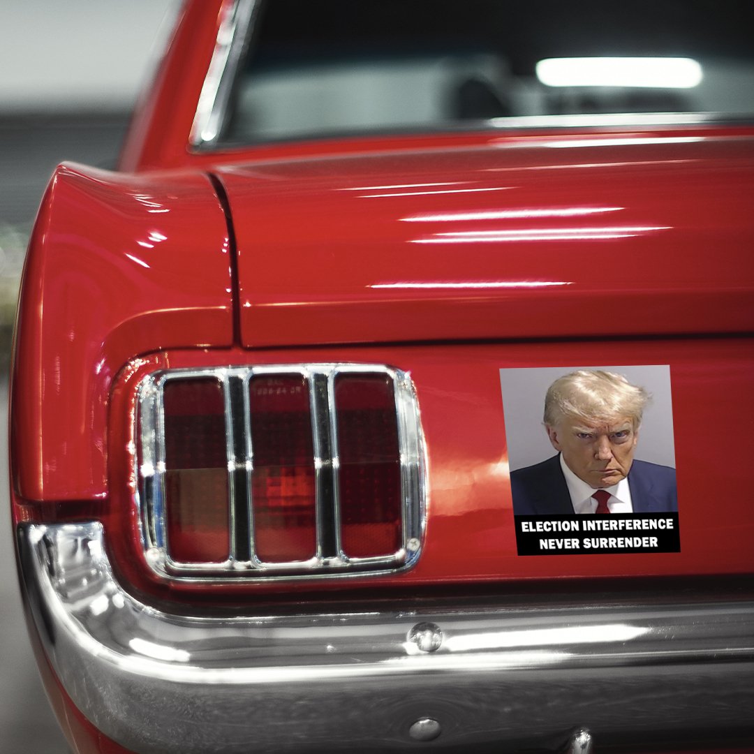 Trump Mugshot Decal