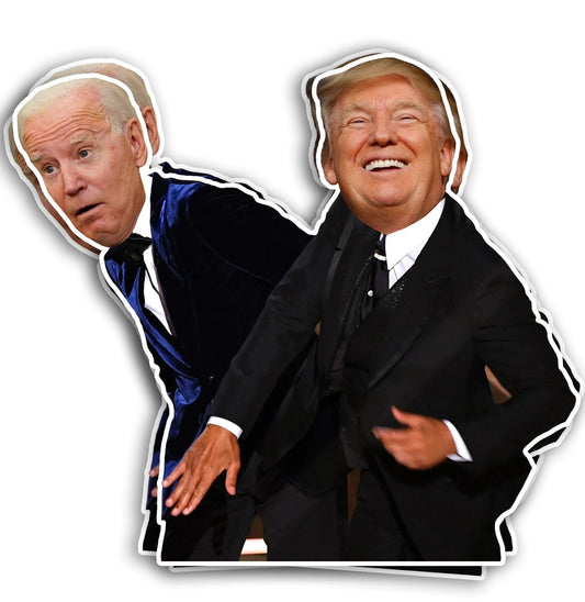 Trump Slaps Biden Decal